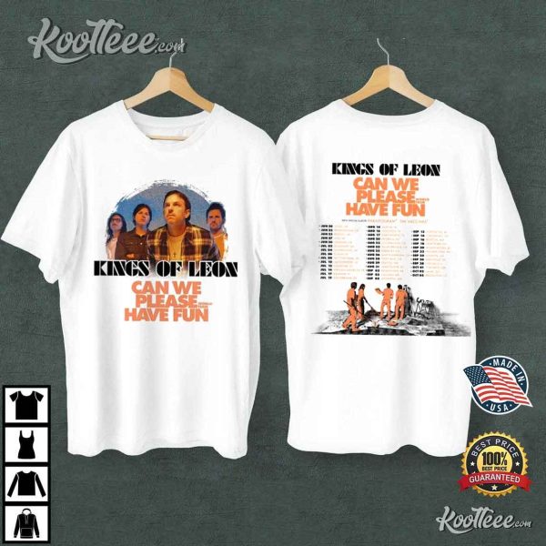 Kings Of Leon Can We Please Have Fun 2024 Tour T-Shirt