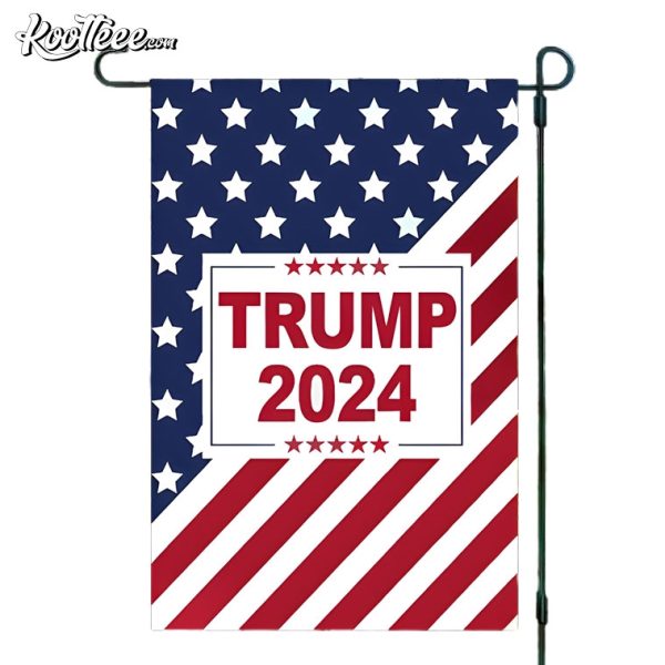 Trump 2024 Garden Flag