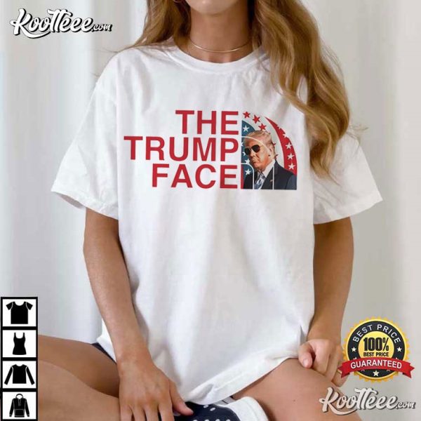 Trump Face Trump Pro America Republican T-Shirt