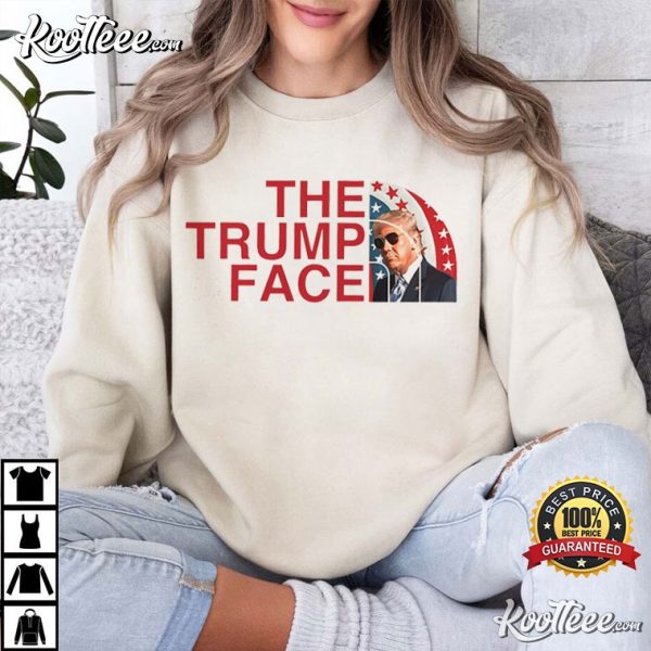 Trump Face Trump Pro America Republican T-Shirt