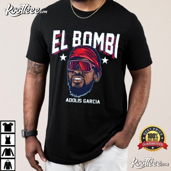 Adolis Garcia El Bombi Texas Rangers T-Shirt