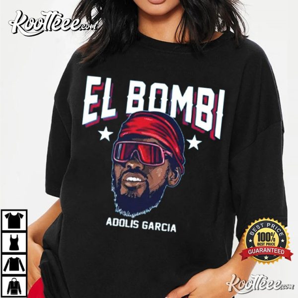 Adolis Garcia El Bombi Texas Rangers T-Shirt