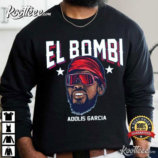 Adolis Garcia El Bombi Texas Rangers T-Shirt