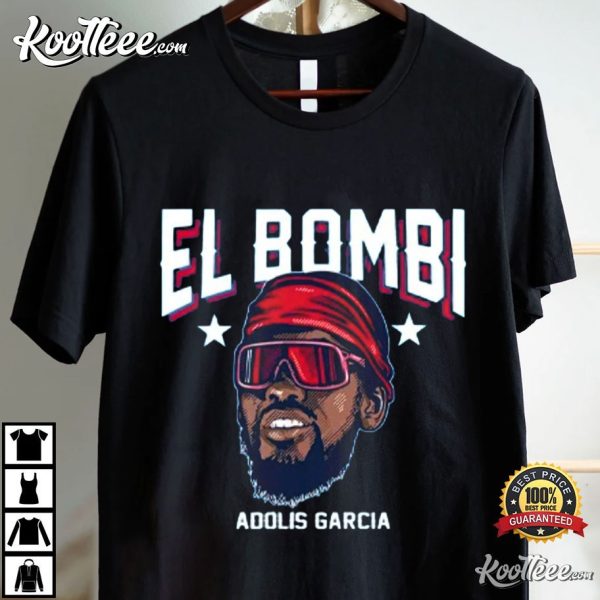 Adolis Garcia El Bombi Texas Rangers T-Shirt