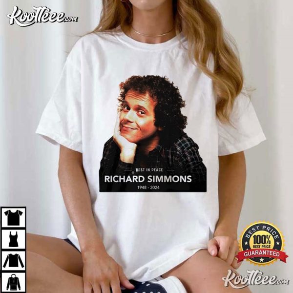 Rest In Peace Richard Simmons 1948-2024 T-Shirt