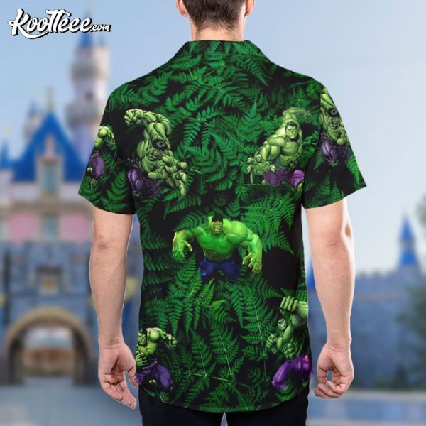 Hulk Giant Superhero Summer Vacation Hawaiian Shirt And Shorts