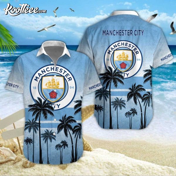 Manchester City Football Club Hawaiian Shirt