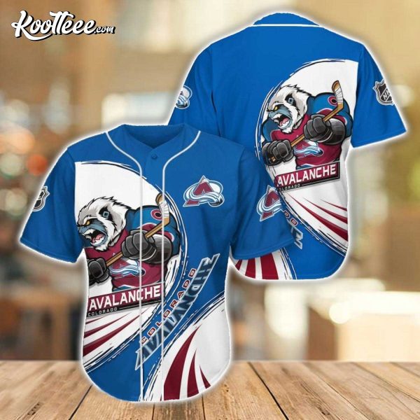 Colorado Avalanche Sport Team Gift Baseball Jersey