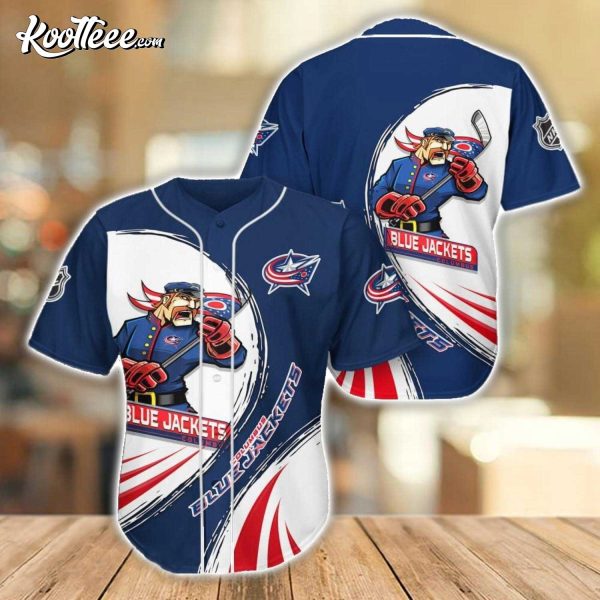 Columbus Blue Jackets Sport Team Gift Baseball Jersey