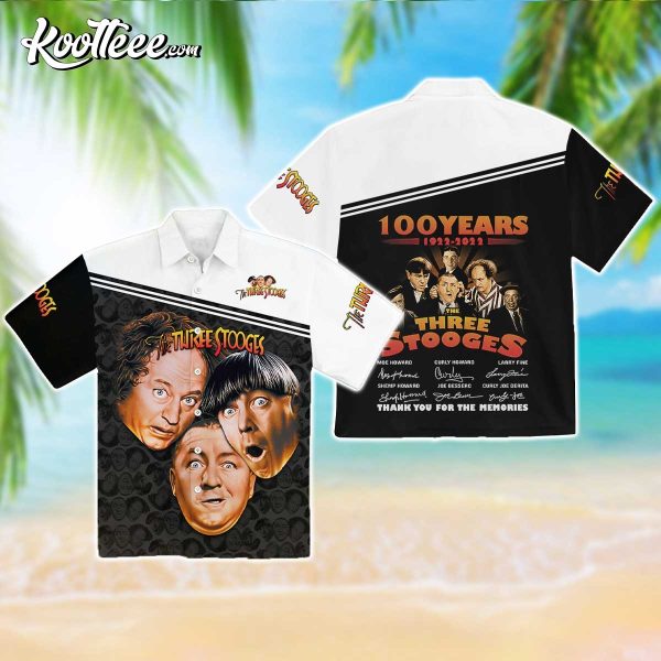 100 Years Of The Three Stooges 1922-2022 Hawaiian Shirt