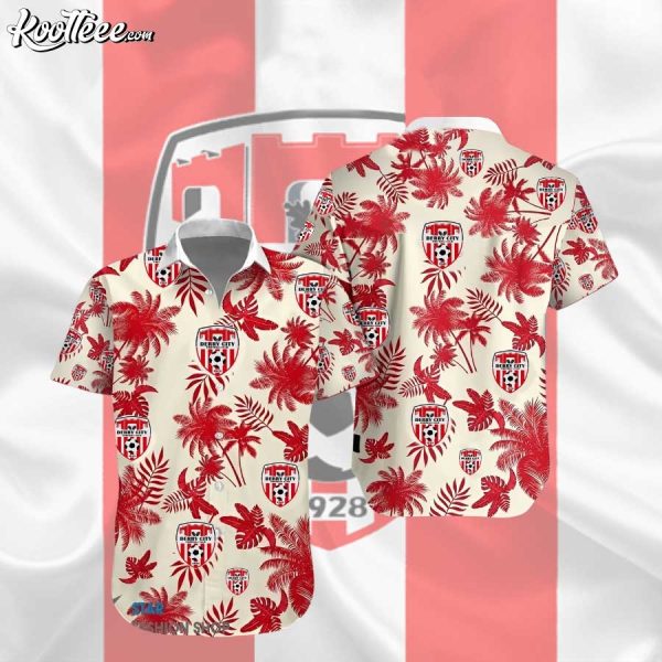 Derry City Football Club Hawaiian Shirt