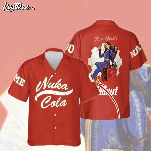 Fallout It’s A Blast Nuka Cola Custom Hawaiian Shirt