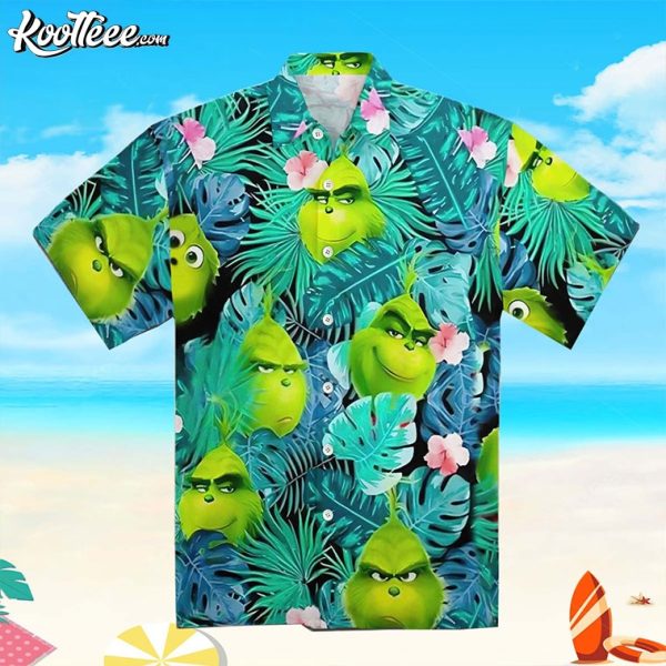 Grinch Tropical Hawaiian Shirt