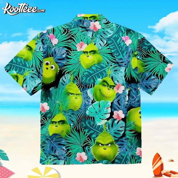 Grinch Tropical Hawaiian Shirt