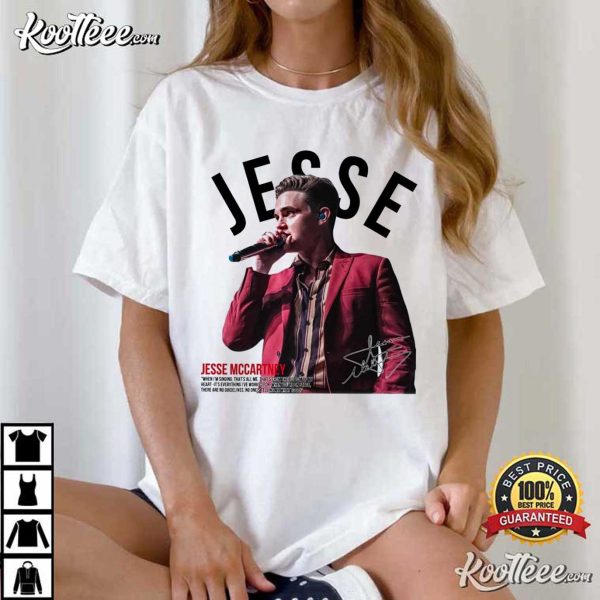 Jesse McCartney Alls Well Tour Gift For Fan T-Shirt