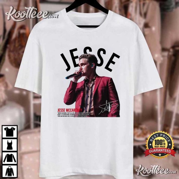 Jesse McCartney Alls Well Tour Gift For Fan T-Shirt