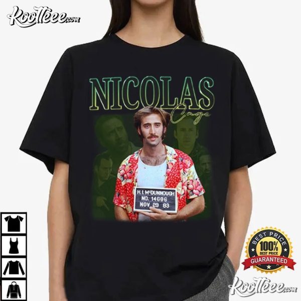 Nicolas Cage Funny Graphic T-Shirt