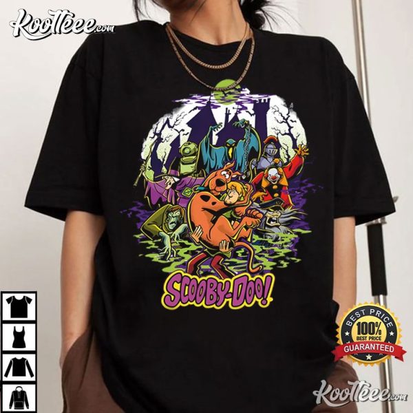 Scooby Doo Vintage Horror Halloween Gifts T-Shirt