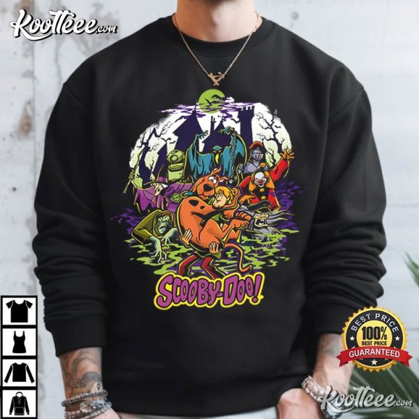 Scooby Doo Vintage Horror Halloween Gifts T-Shirt