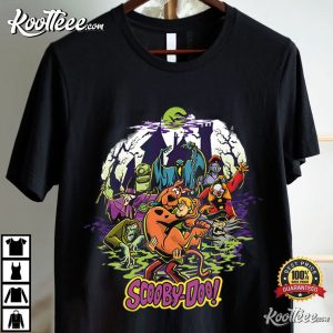 Scooby Doo Vintage Horror Halloween Gifts T-Shirt Scooby Doo Vintage Horror Halloween Gifts T Shirt (4)