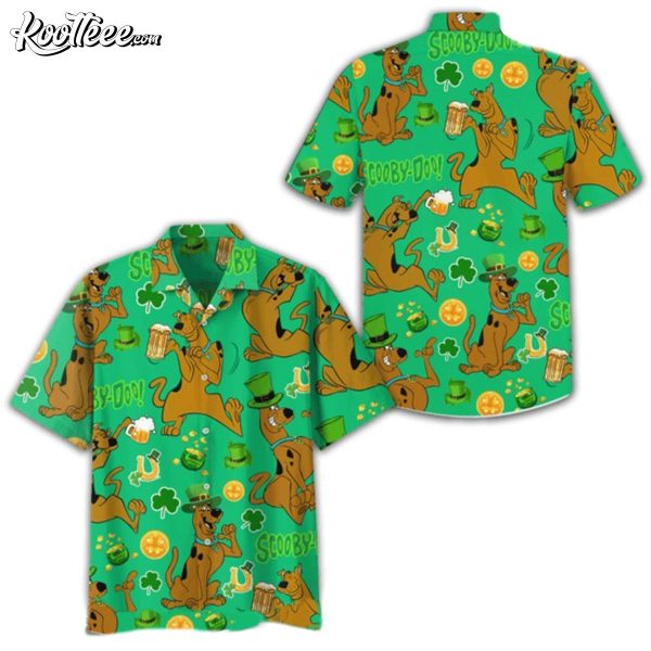 St Patricks Day Scooby-Doo Cheer Hawaiian Shirt