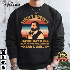 Lucky Brews Jackie Daytona Bartender Retro 90s T-Shirt Lucky Brews Jackie Daytona Bartender Retro 90s T Shirt (3)