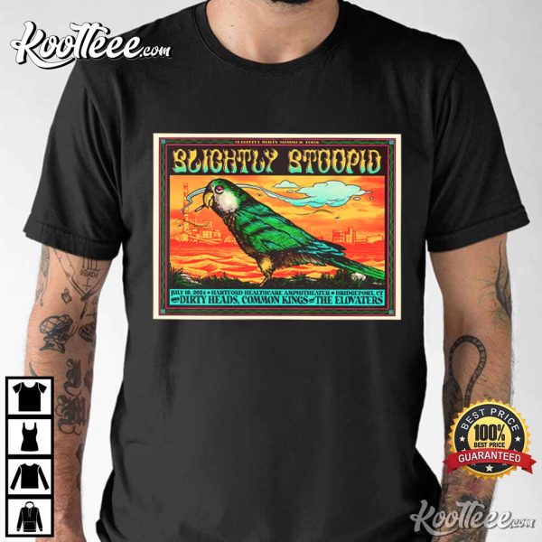 Slightly Stoopid Hartford HealthCare Amphitheater Bridgeport CT T-Shirt