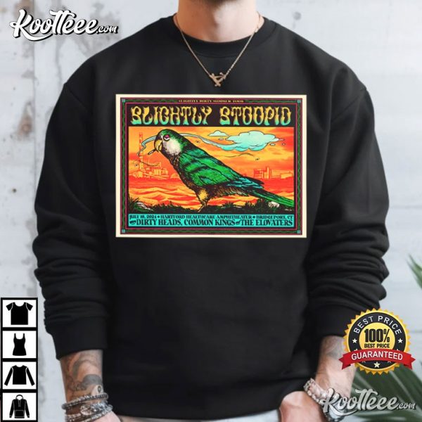 Slightly Stoopid Hartford HealthCare Amphitheater Bridgeport CT T-Shirt