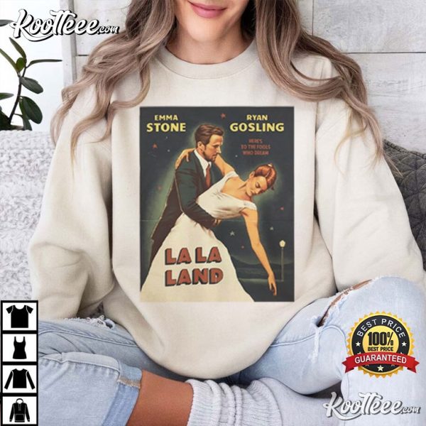 La La Land Emma Stone Ryan Gosling T-Shirt