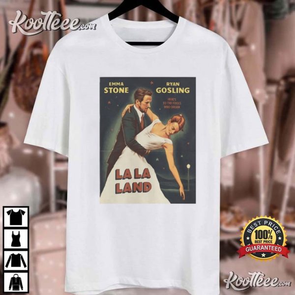 La La Land Emma Stone Ryan Gosling T-Shirt