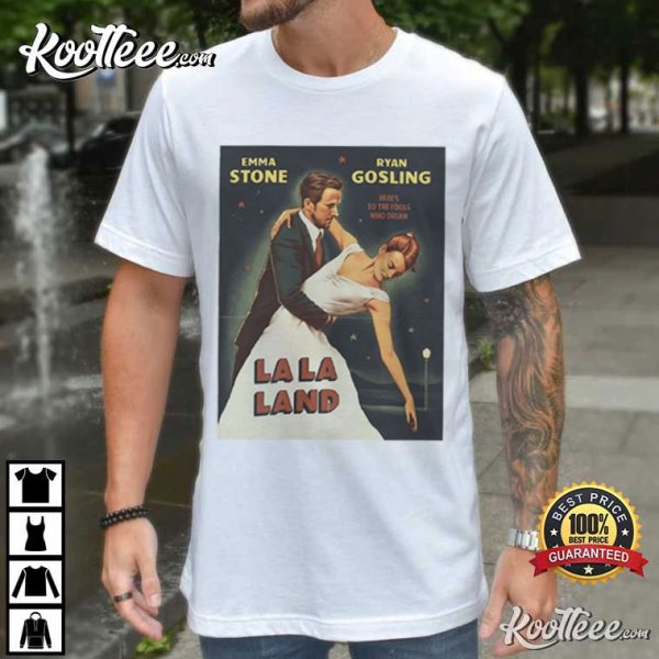 La La Land Emma Stone Ryan Gosling T-Shirt