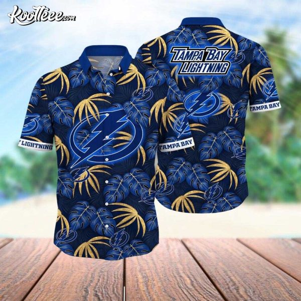 Tampa Bay Rays Tropical Breeze Paradise Hawaiian Shirt