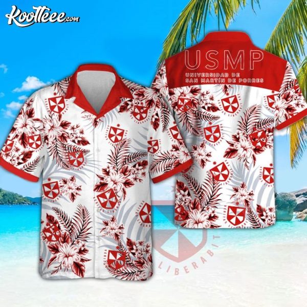 Universidad San Martin De Porres Peru Football Hawaiian Shirt