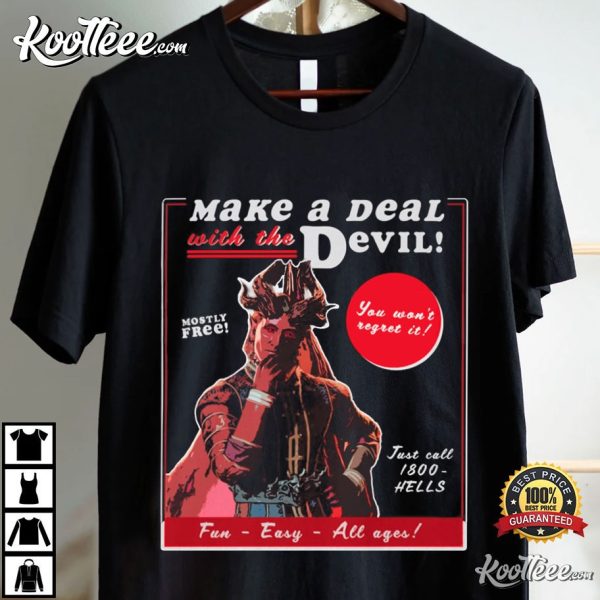 Baldurs Gate 3 Make A Deal With The Devil T-Shirt