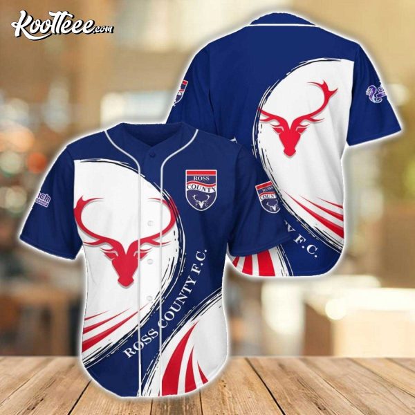 Ross County FC Sport Team Gift Baseball Jersey