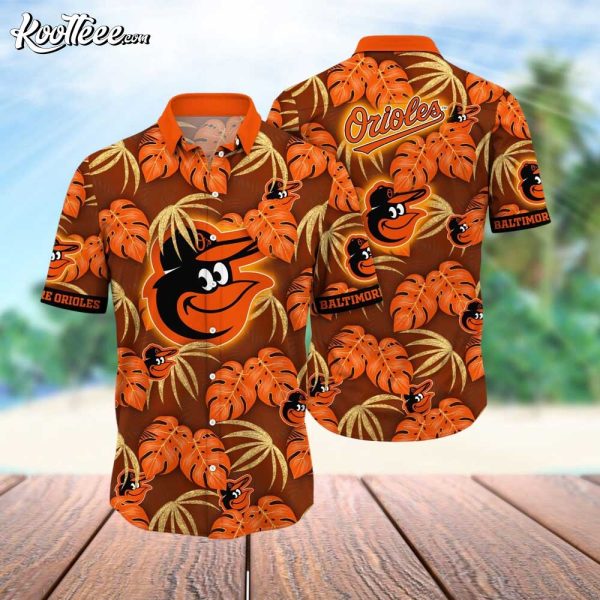 Baltimore Orioles Birdland Hawaiian Shirt