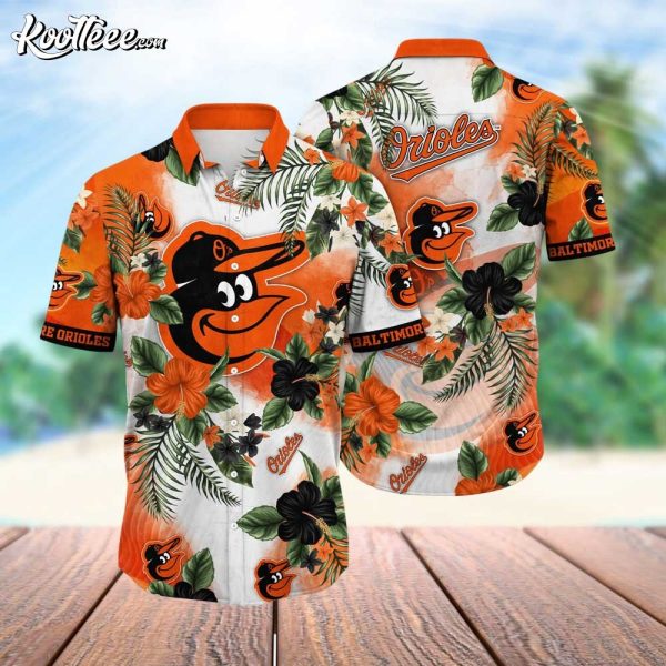 Baltimore Orioles MLB Beach Season Time Hawaiian Shirt