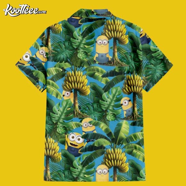 Despicable Me Minions Banana Tree Hawaiian Shirt