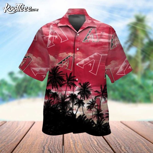 Arizona Diamondbacks D-Backs Chase The Sun Hawaiian Shirt