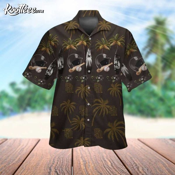 San Diego Padres Pier Perfection Hawaiian Shirt