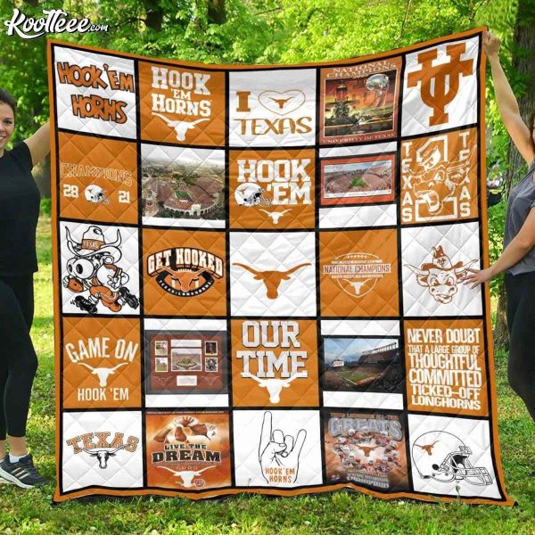 Texas Longhorns NCAA Quilt Blanket