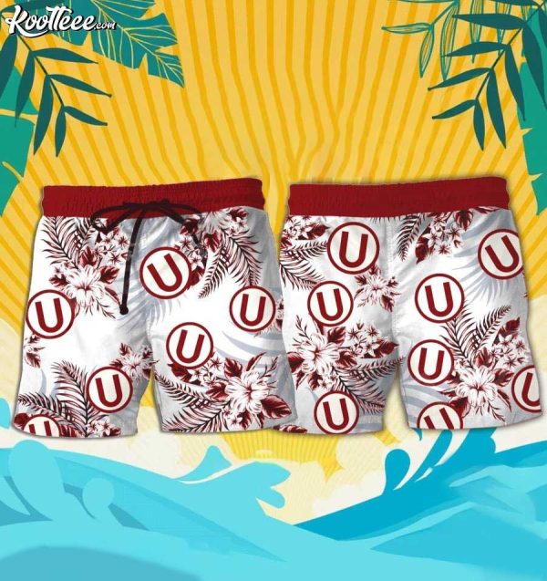 Universitario De Deportes Peru Football Hawaiian Shirt And Shorts