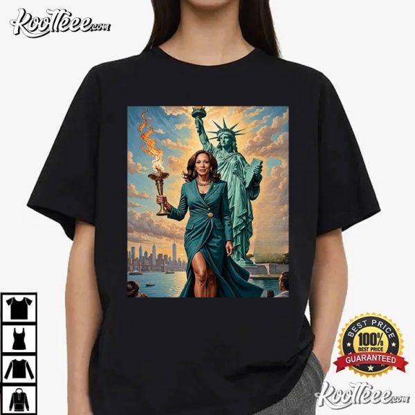 Kamala Harris Statue Of Liberty T-Shirt