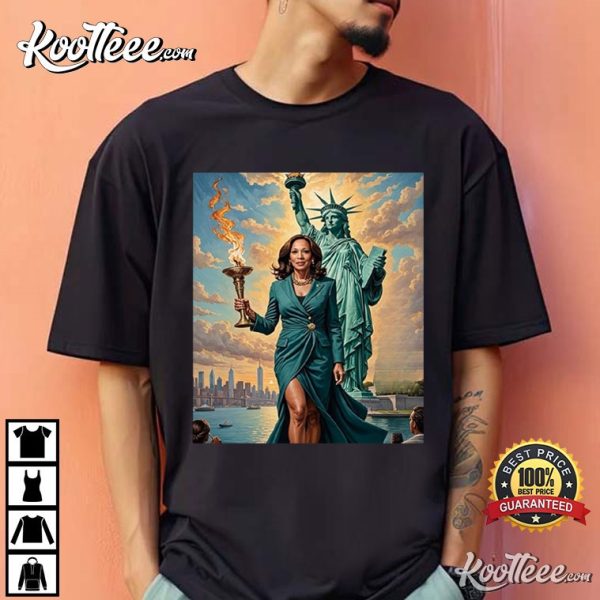 Kamala Harris Statue Of Liberty T-Shirt