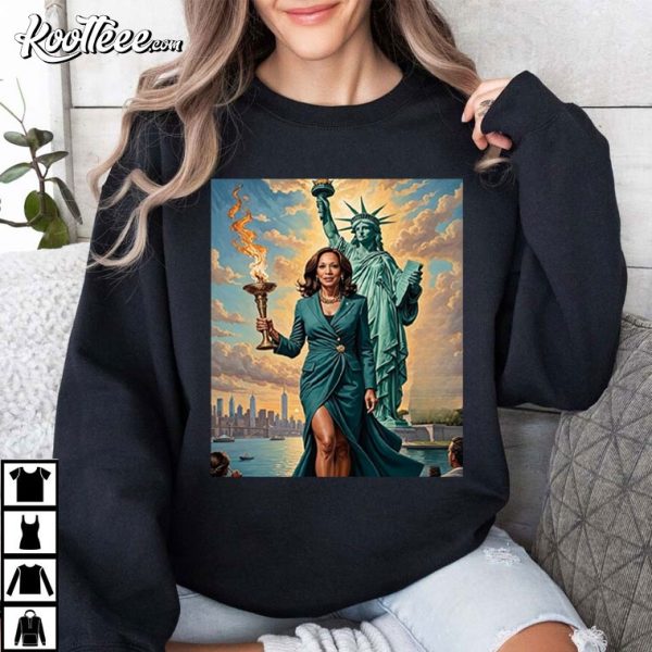 Kamala Harris Statue Of Liberty T-Shirt