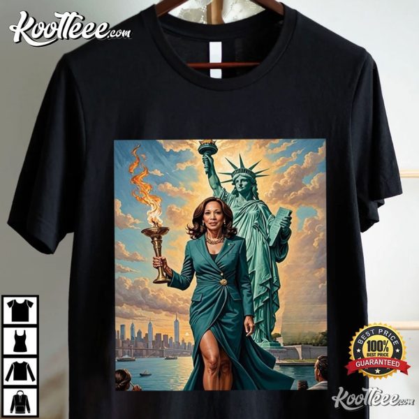 Kamala Harris Statue Of Liberty T-Shirt