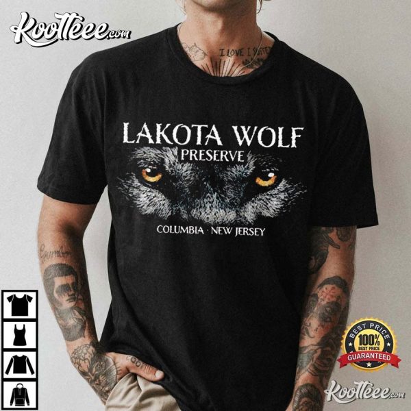 Lakota Wolf Preserve Columbia T-Shirt