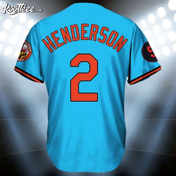 Baltimore Orioles Crab Vapor Blue Baseball Jersey