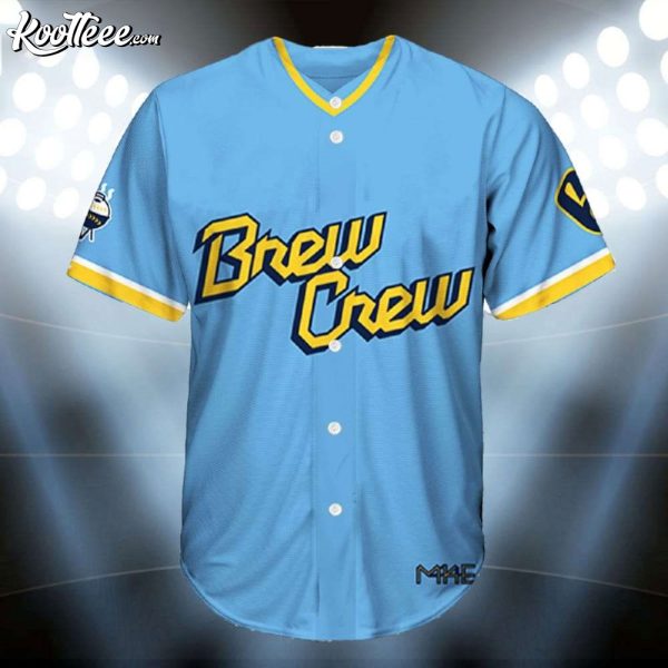 Brewers William Contreras 24 Brew Crew Baseball Jersey