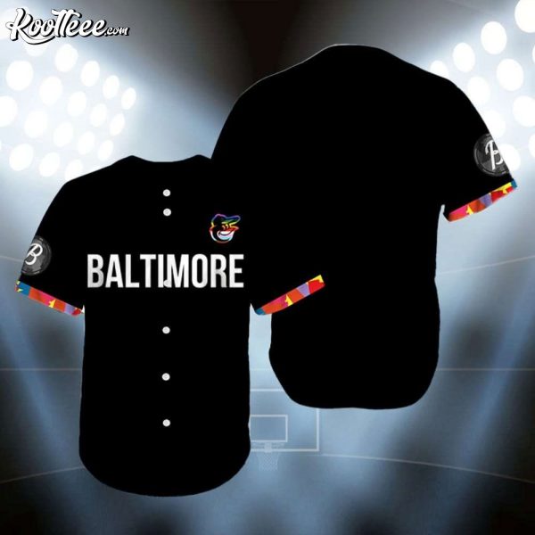 Baltimore Orioles Pride Baseball Jersey